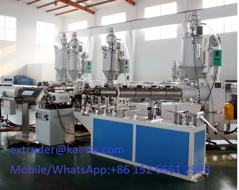 PEX AL PEX/PERT AL PERT pipe production line Tunisia market 5 layer aluminum plastic pipe extruder machine