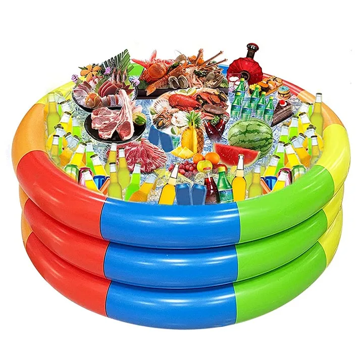 Inflatable Cooler Custom Pvc Bottle Shape 2022 Ice Cooler Inflatable