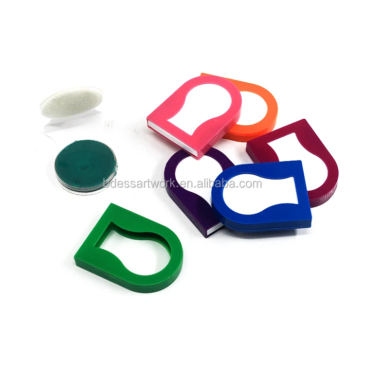 ES-HC-005 U Shaped Dye Hair Chalk Comb