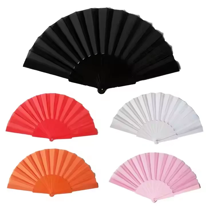 Custom Branded Chinese Traditional Paper Fans - Eco-Friendly & Handmade