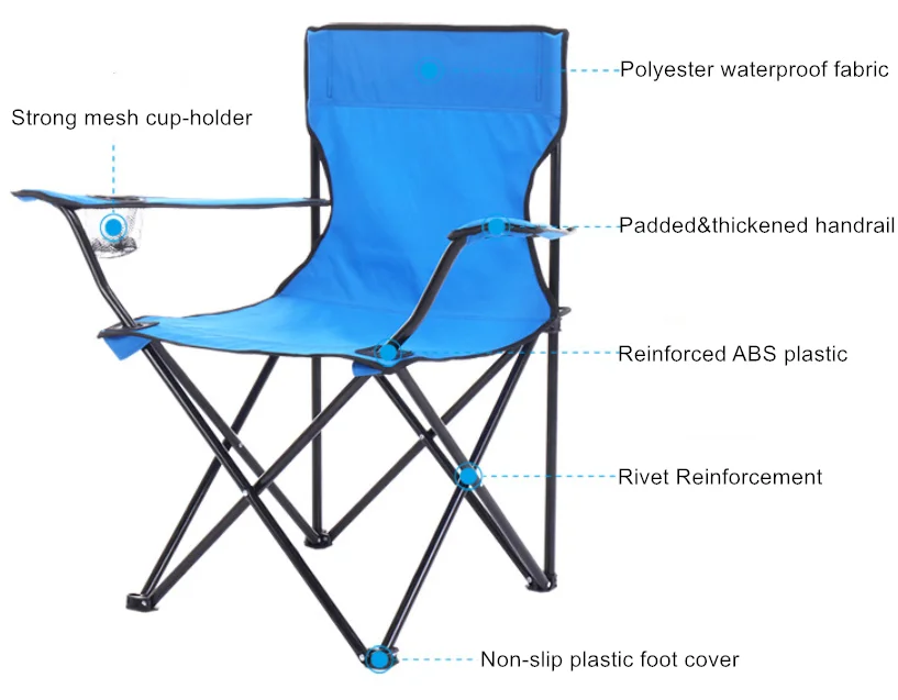 Outdoor Best Portable Lawn Chairs Personalized Foldable Camping Chair