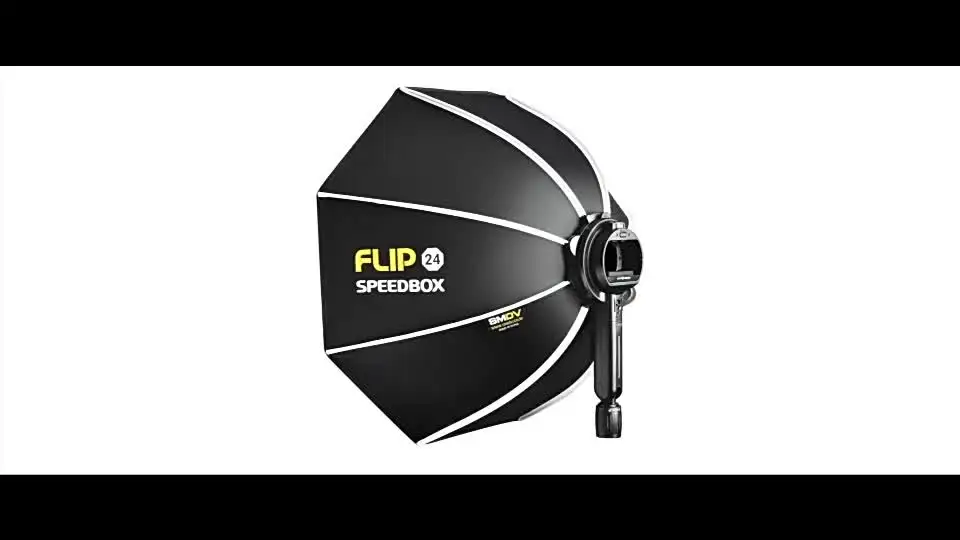 SMDV Flip24G Softbox (60cm) とS-adapter SMDV Speedbox softbox flip 24 G for speed light — spring