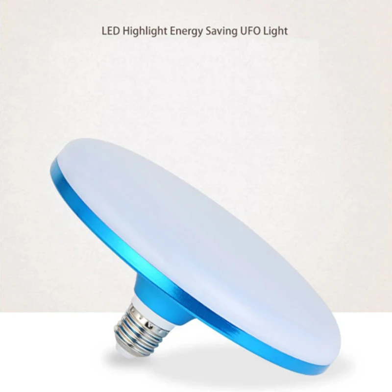 220V 15- 90W UFO Shape Lamp LED Bulb light for Kitchen Home Indoor Flat light  kitchen lamp flying saucer lamp