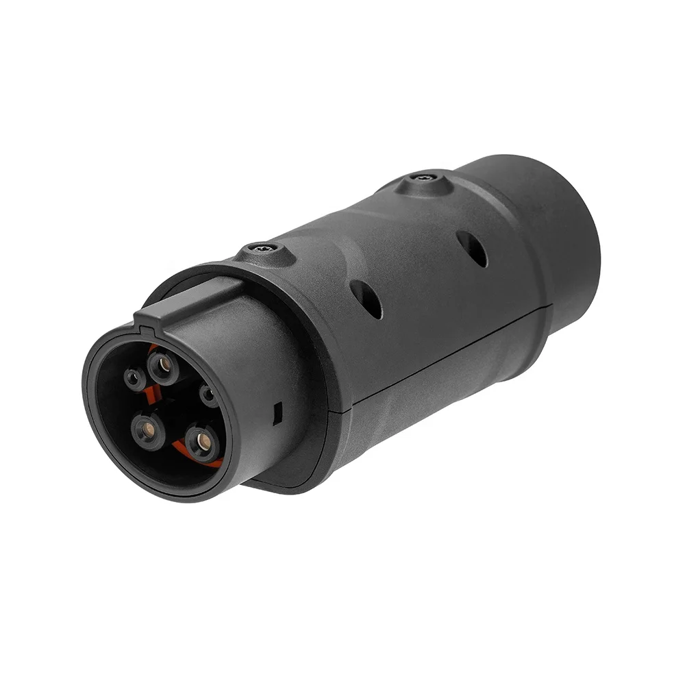 Electric Vehicle Charging Adapter J1772 Plug Ev Adapter 32a Type 2 To