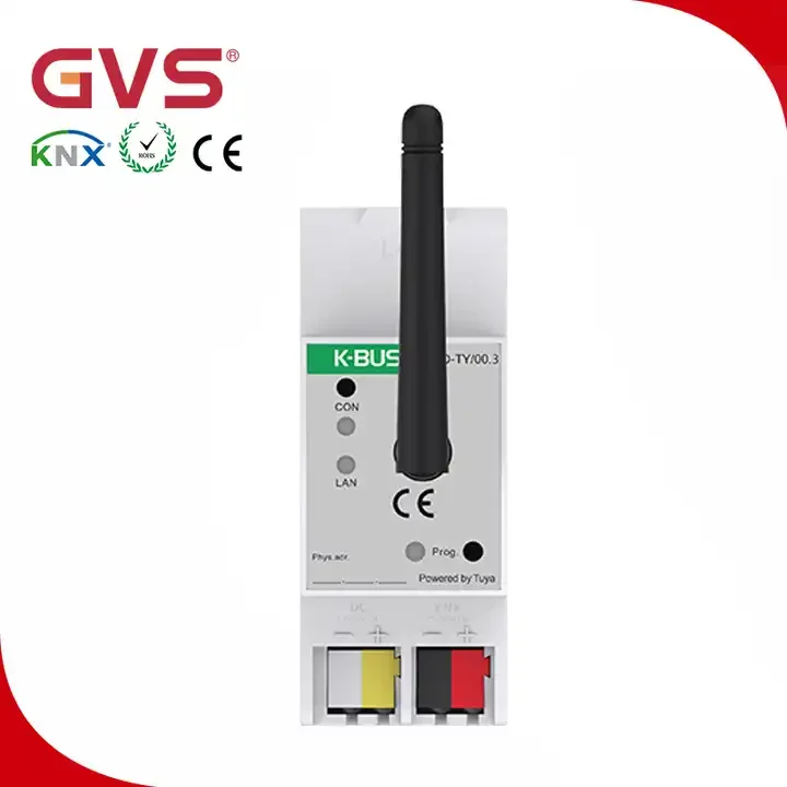 GVS New Arrival DIN-rail Mounted KNX/EIB Tuya Zigbee 3.0 Gateway for Home  Automation System