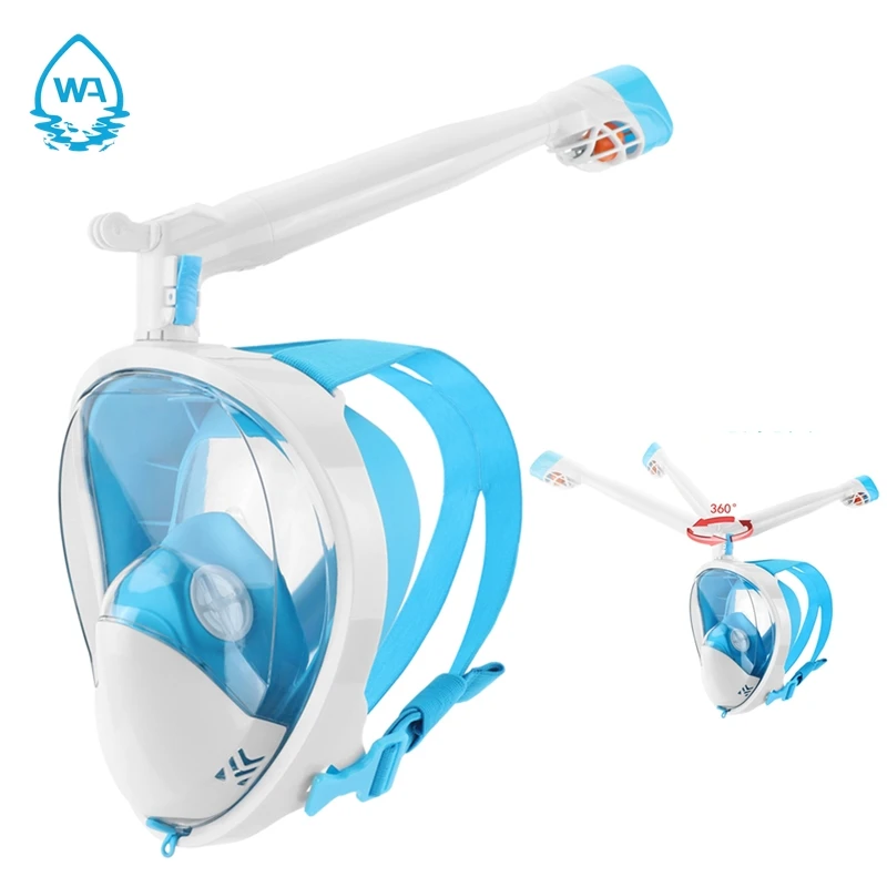 
Amazon Hot Selling Diving Mask Full Face Snorkel Mask 