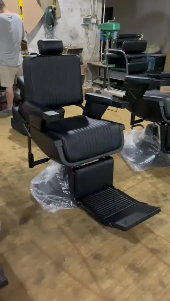 Classic Takara Belmont Barber Chair - Durable Salon Furniture with