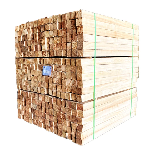 Thai Rubber Wood Lumber Grade Ab Size 63x63x1100 Mm. Bedroom Furniture