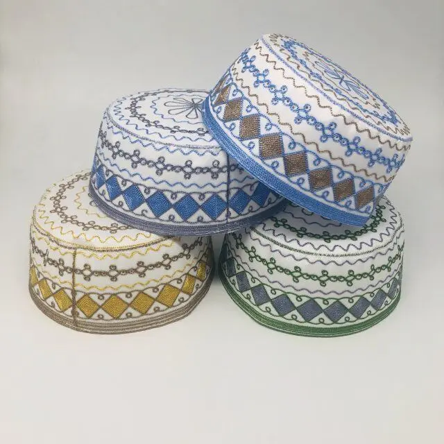 款式随机交付穆斯林帽针织 kufi 祈祷帽子伊斯兰帽