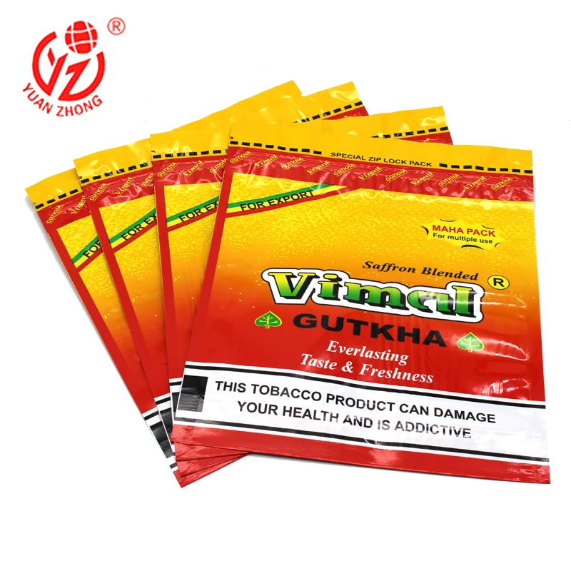 does vimal contain tobacco Side effects of chewing tobacco, gutkha, khaini, catechu, paan masala Custom 50g Zippered Amber Leaf
