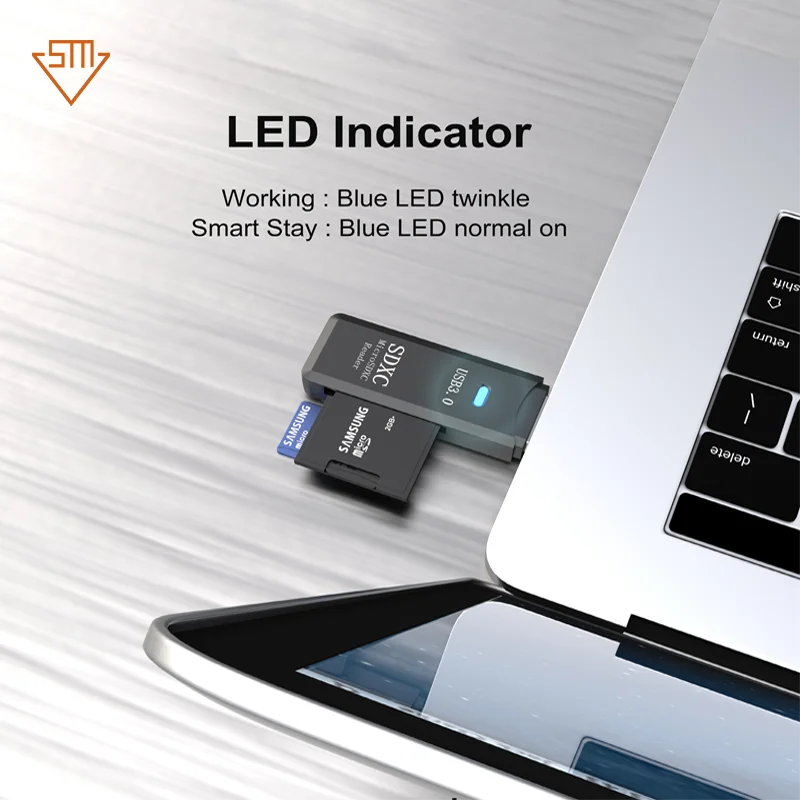 High Quality Mini Super Speed 5Gbps USB 3.0 Micro SDXC SD TF Card Reader Adapter - ANKUX.COM