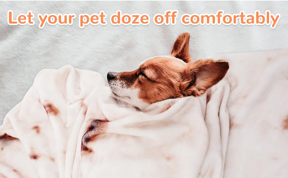 Burritos Pet Blanket For Dog And Cat Lightweight And Comfortable