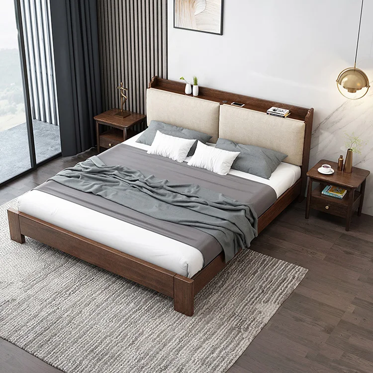 product-BoomDear Wood-2020 Hot Sale Nordic Modern Style Bedroom Furniture New Design Popular Manufac-1