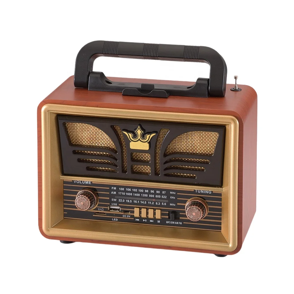 Hs2819 Multi Function Retro Radio With Transformer Outdoor Elderly
