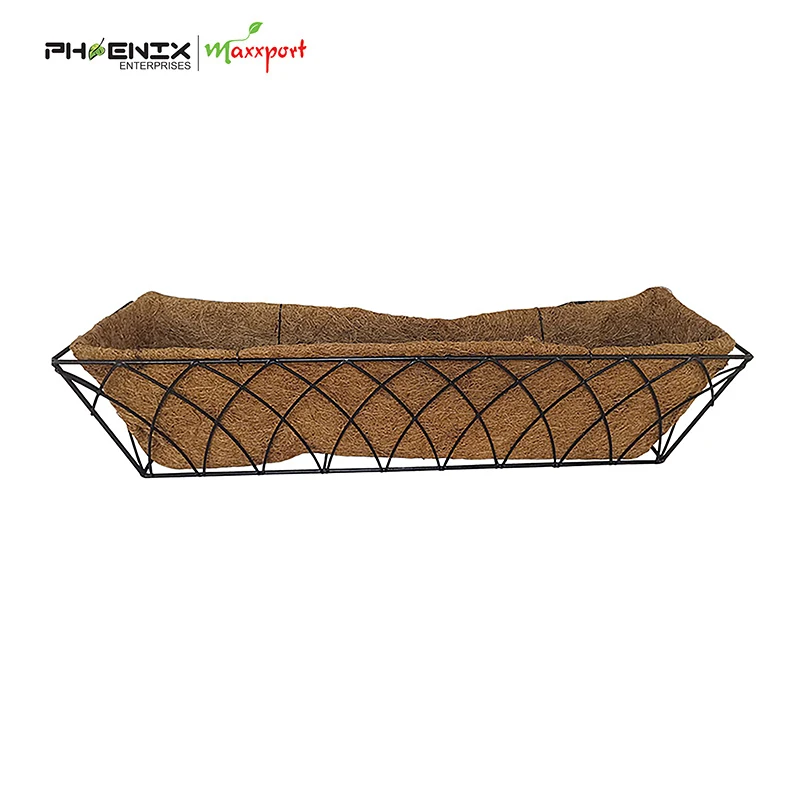 Wall Basket Wrought Iron Troughs And Hayracks Landscaping Wall Trough