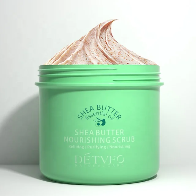 

Wholesale Shea Butter Exfoliating Moisturizing Body Skin Scrub
