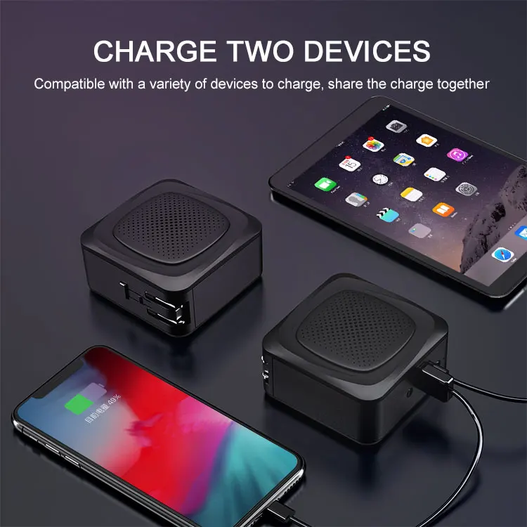 2020 Wireless Bluetooth Speaker With 5000mAh Power Bank Outdoor Bluetooth Speaker - ANKUX.COM