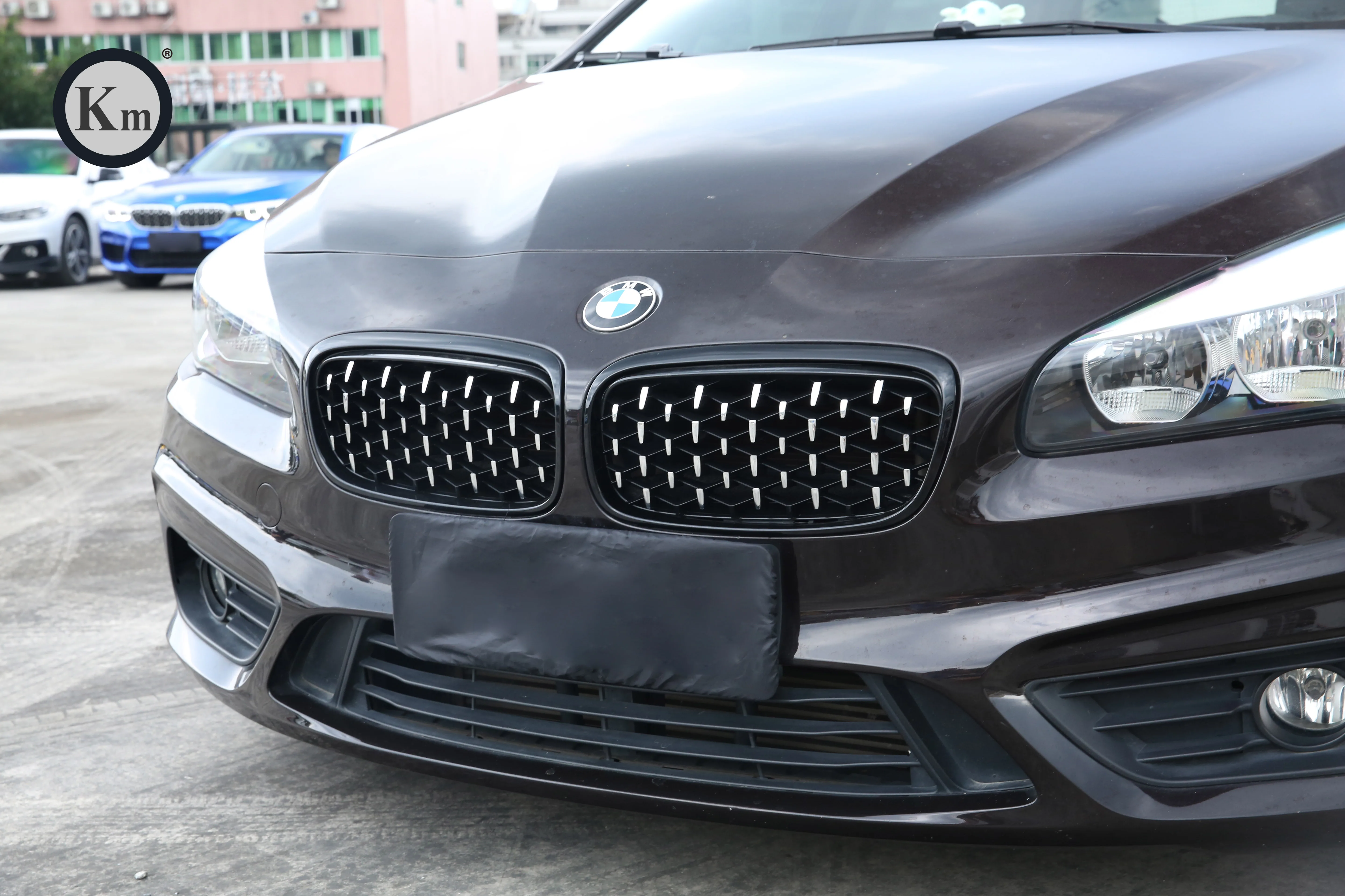 Km For Bmw Active Tourer 20142018 F45 2series Front Bumper Grille
