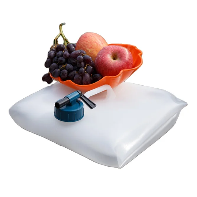 5.3 Gallon Collapsible Water Container With Spigot,Water Storage Cube