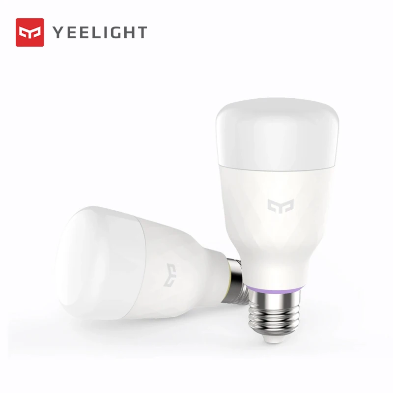 Original Yeelight E27 Led Bulb Colorful 800 Lumens 10W Adjustable Color Temperature 2700K~6500K Led Bulb E27