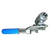 SS Ball Valve Full Bore Spring Return Handle