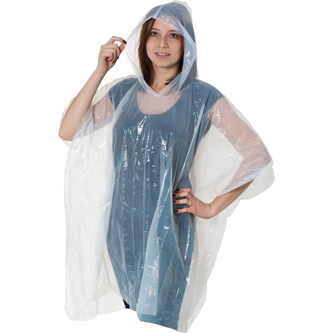Custom Printing Disposable Plastic Rain Poncho On Sale - Buy Rain ...