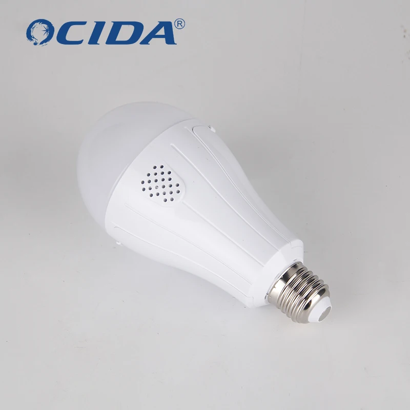 New 9W 12W 15W  rechargeable emergency led bulb light with built-in battery