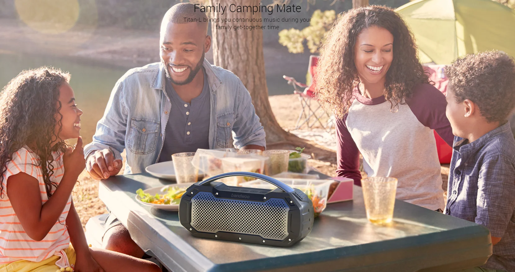 EQ Mode Control IPX6 Waterproof Wireless Portable Speaker - ANKUX.COM