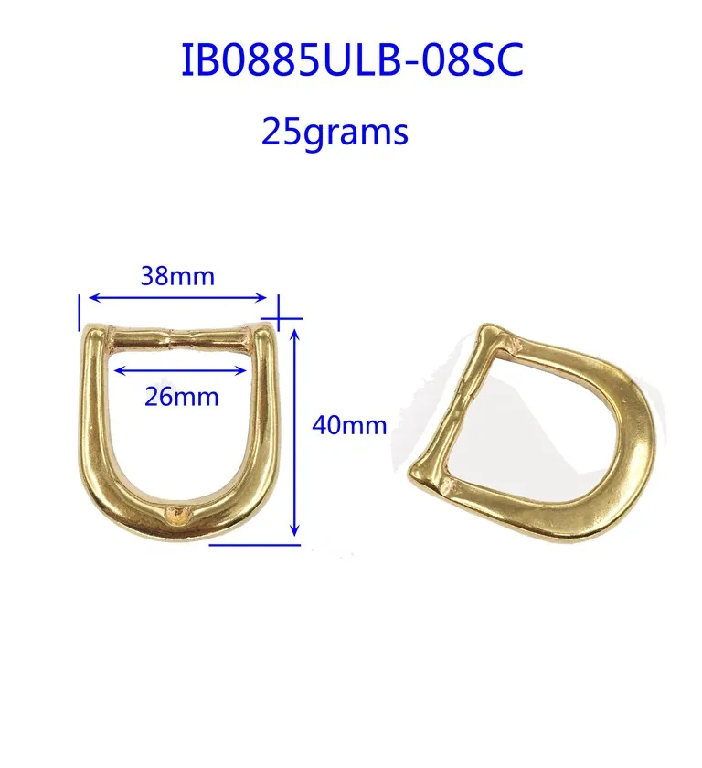 Brass Cast Tri Glide Slide Buckles Center Bar Adjuster Buckle Leather ...