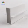 Natural anodized multiple aluminium tube profiles/rectangular aluminum