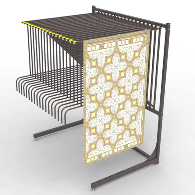 Customized Standing Strong Metal Carpet Rug Display Rack Buy Carpet Display Stand,Carpet Rug