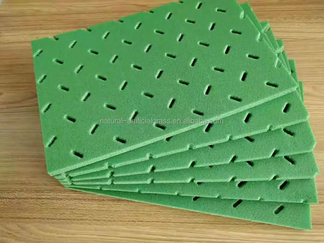 40mm De Calidad Superior Sintético Césped Paisaje Hierba Para Jardín