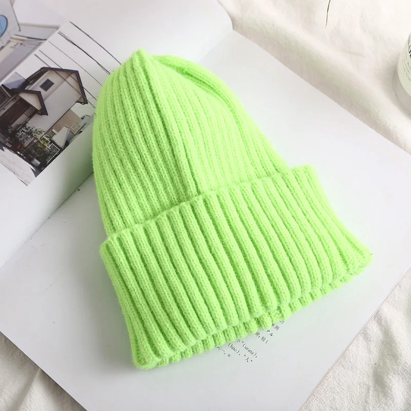 28 Colors Unisex Soft Winter Warm Unisex Beanie Hat Knitted Caps