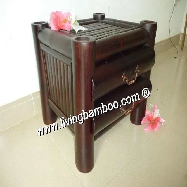 
BAMBOO BED SIDE TABLE FOR HOME FURNITURE 