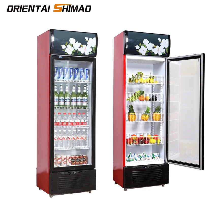 double door cold drink fridge for sale