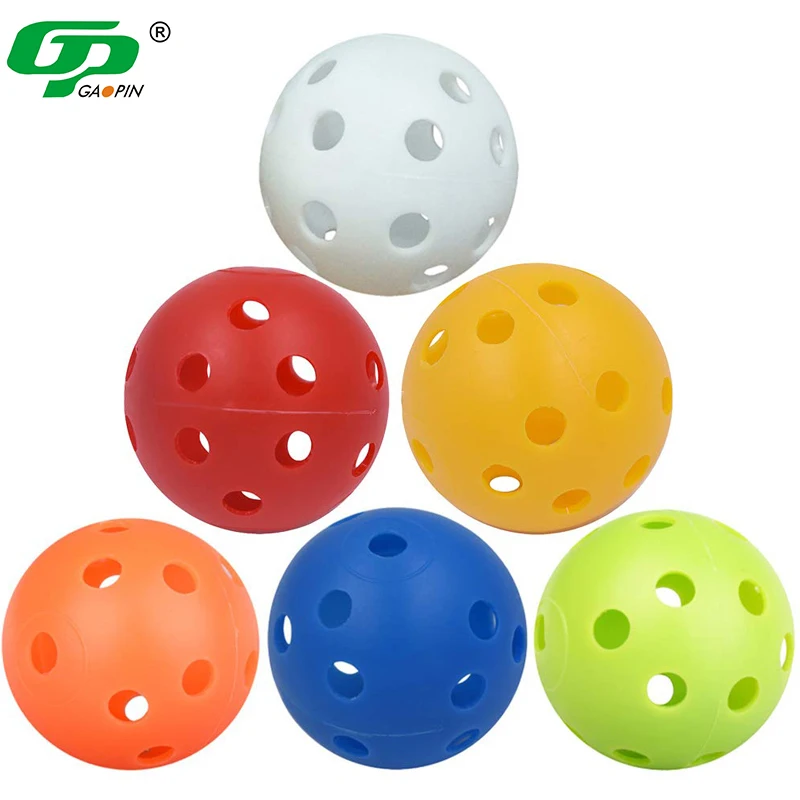 Wholesale 40mm Airflow Plastic Golf Balls Practice Golf Balls Hollow