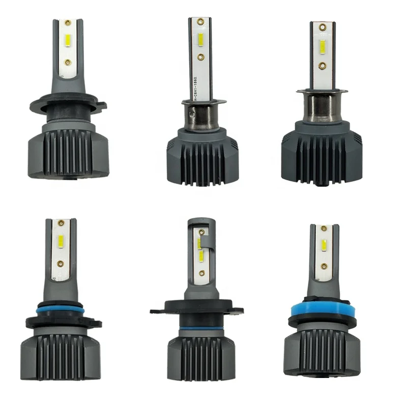 led headlight bulb 9005 9006 h1 h4 h7 h11 h13 8000 lumen 6500k auto light car headlight bulb led