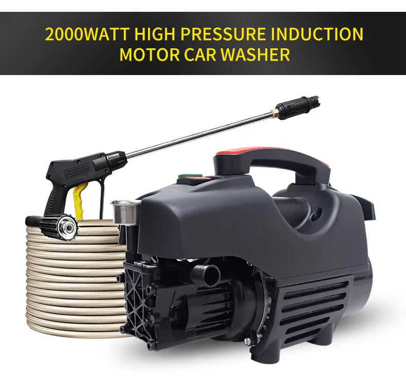 150bar 110230v High Pressure Household Car Wash Machine Pump For Jet