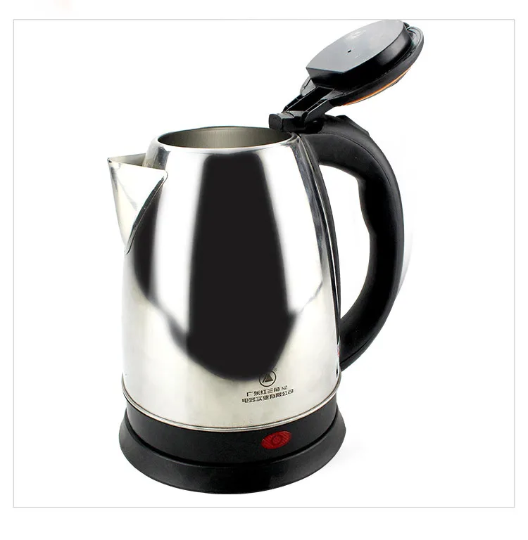 
2L 2.0USD Hot sells Polished stainless steel electric kettle fast Fast Boiling Water kettle Kitchen household electric kettle 
