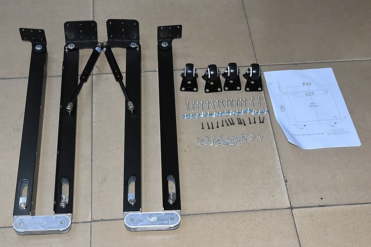 Gold Shine foshan hardware for wall mounted folding dining table pull