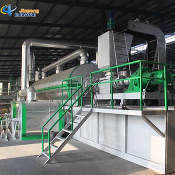 Shangqiu Jinpeng Recycling Machine Continuous Tire Pyrolysis Equipment ...