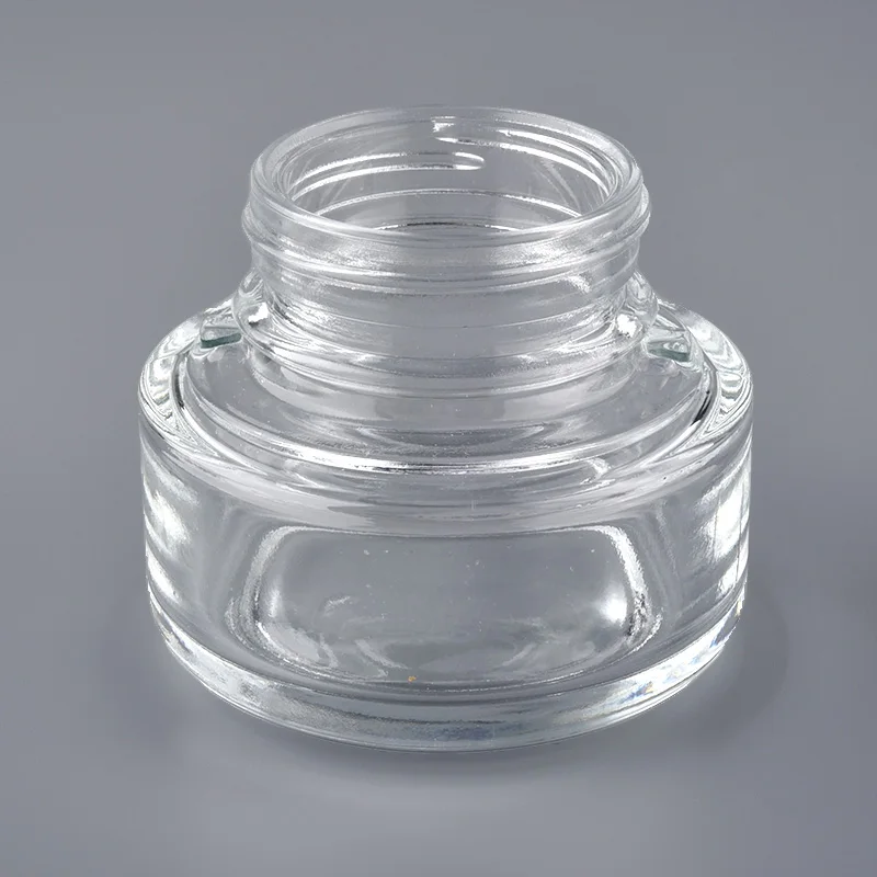 glass cosmetic jars