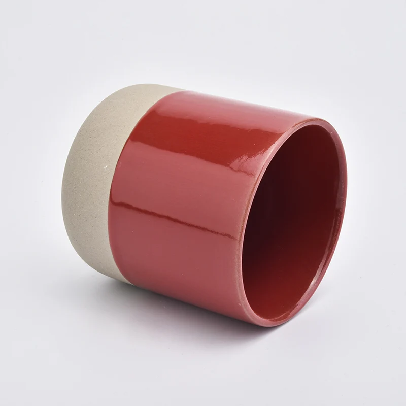 ceramic candle container wholesale