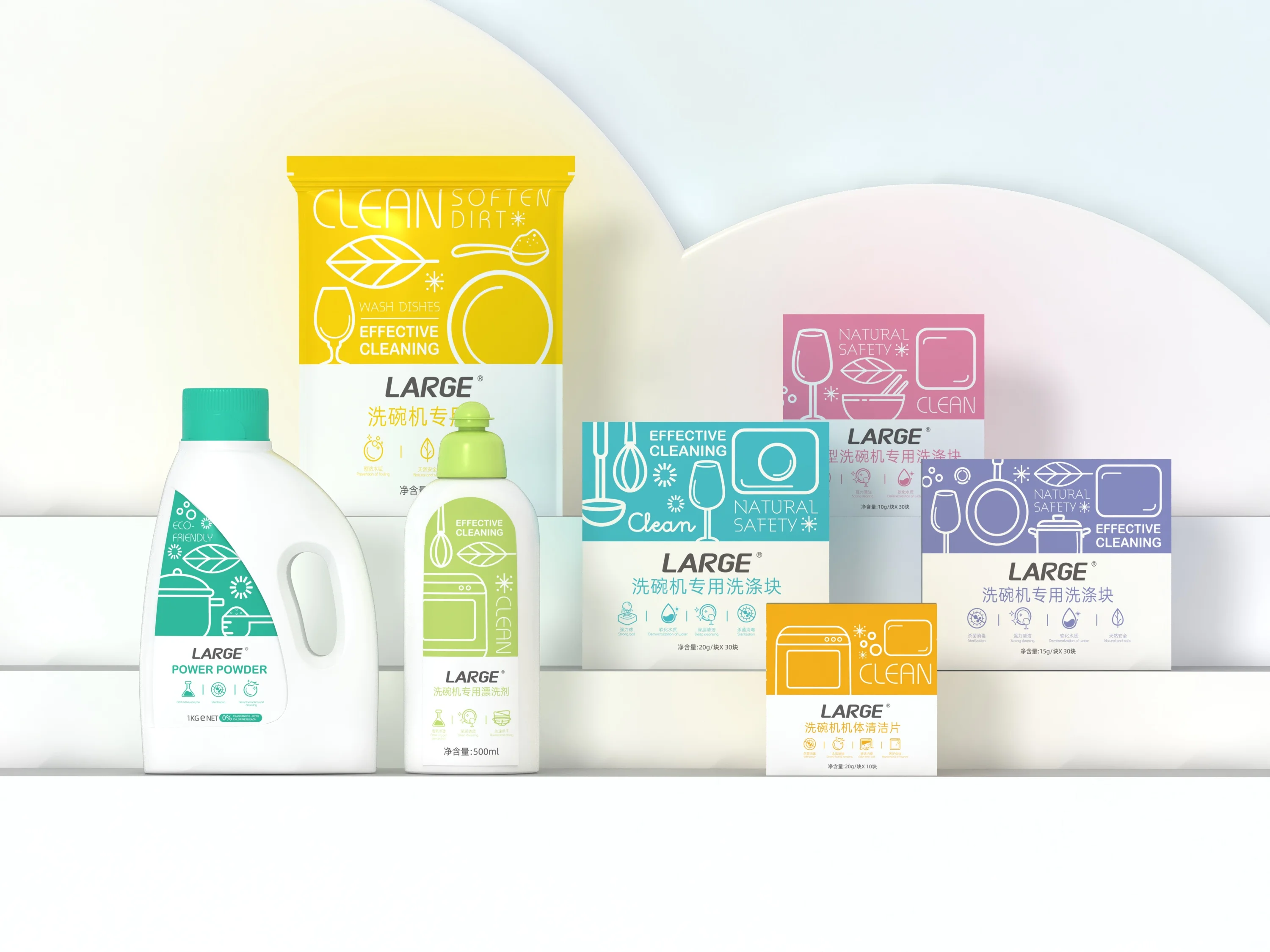 Oem Capsules Dish Detergent Rinse Tabs,Dishwasher Tablets,Water Soluble