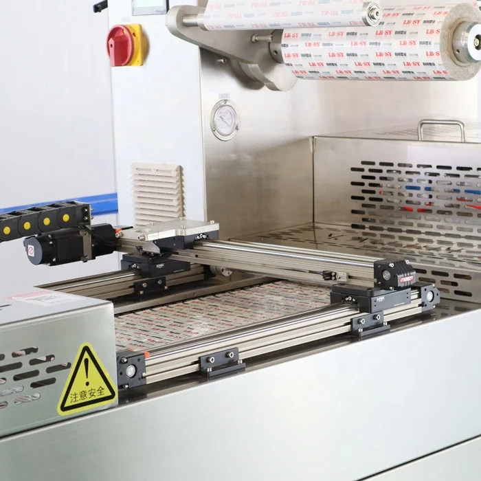 Mutton skin packing sealer automatic thermoforming vacuum packaging machine