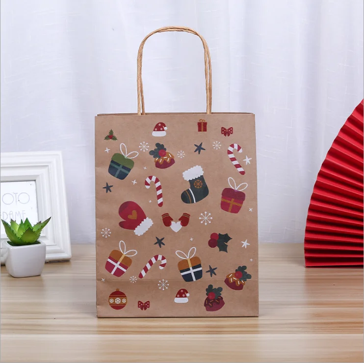 Sacchetti Regalo Caramelle Avvolte In Carta Kraft Di Natale All'ingrosso -  Buy Sacchetto Di Carta,Sacchetto Di Carta Marrone,Commercio All'ingrosso  Sacchetto Di Carta Product on Alibaba.com