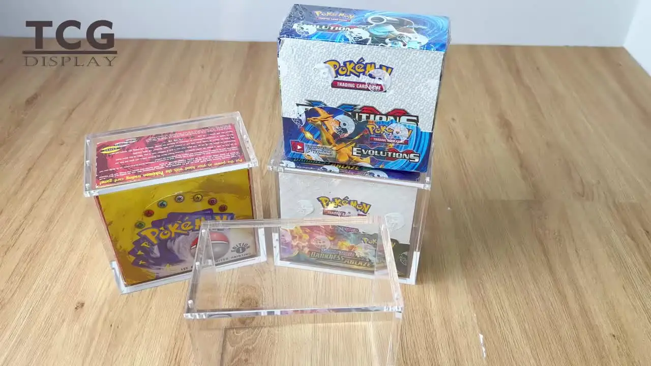 TCG ポケモン ブースターボックス 初版 アクリルケース ポケモン