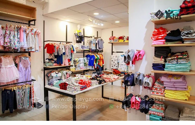 Baby Clothes Store Interior Design/kids Shop Fittings For Shoes ...