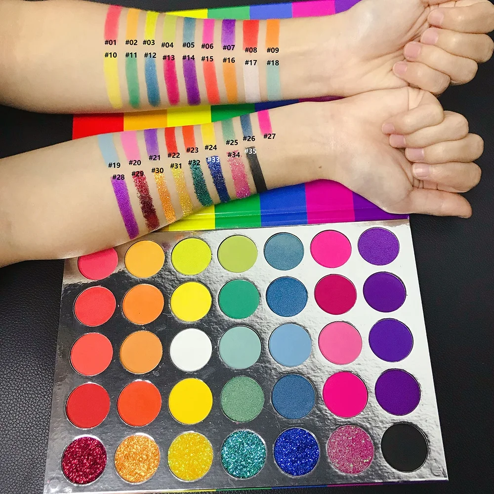 pigmented eyeshadow palette
