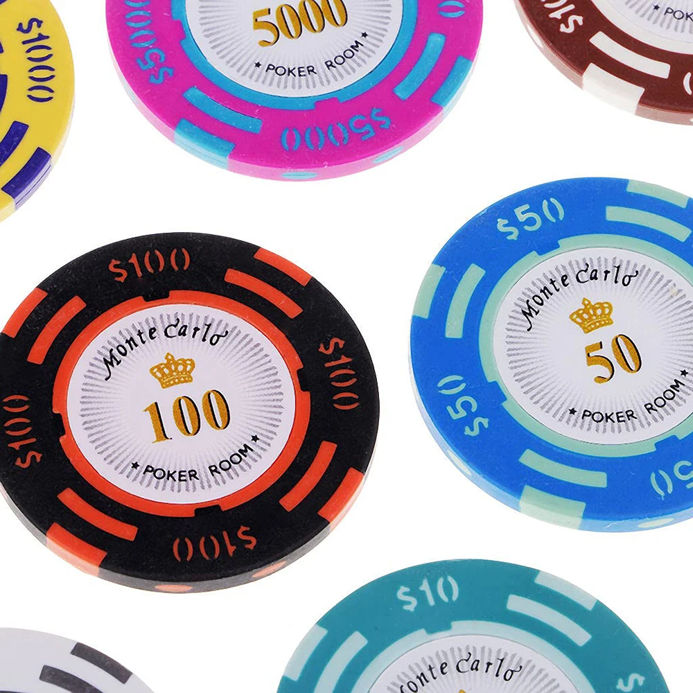 Premium Poker Chips Heavyweight 14 Gram Clay Casino Poker Chips - Buy ...